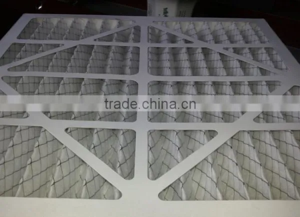 High Quality Disposable Pleated Pre Filter for HVAC Made in China photo-4