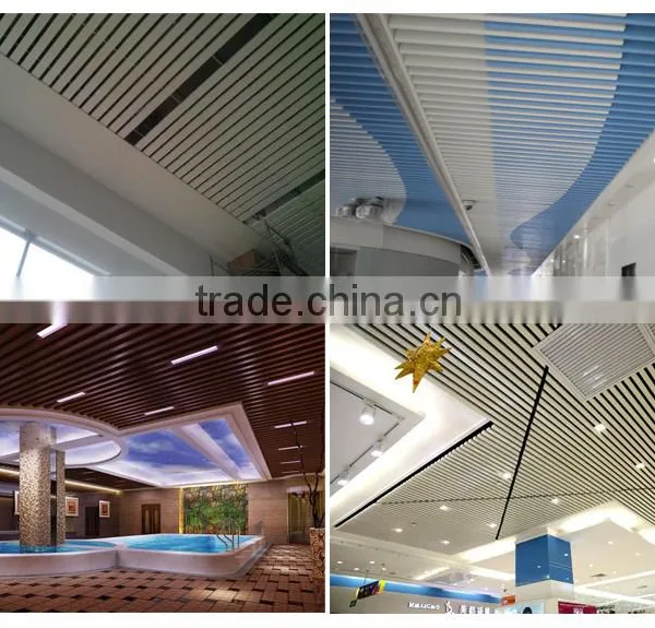 Baffle Fireproof Aluminium Ceiling For Indoor Home Decor photo-6