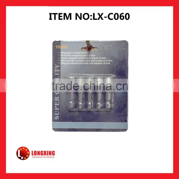 Factory Supply Best Selling Promotion 5 Pcs 8mm Magnetic Socket Set