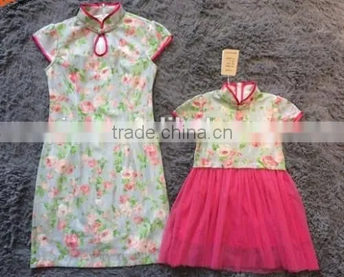 Yiwu Floral Vintage Dress Made In Zhejiang Vintage Dress photo-5