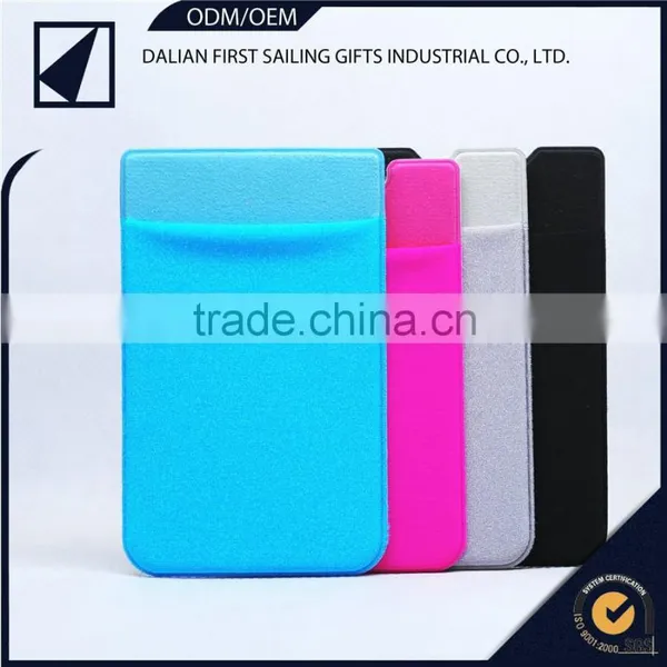 3M Sticker/pu Sticker+ Silicon /lycra Cell Phone Sticker Card Holder photo-6
