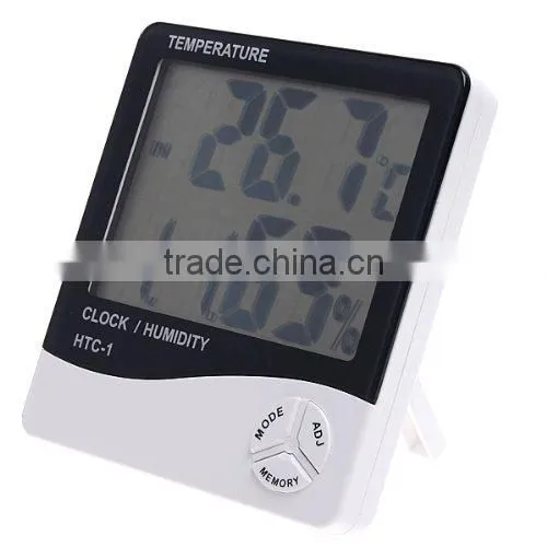 Large LCD Display Digital Room Temperature Meter photo-4