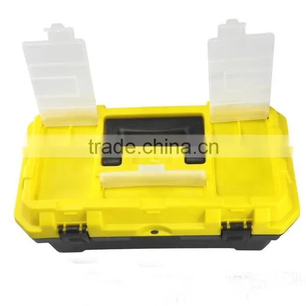 14''Plastic US General Small Handle Tool Box With Portable Trays photo-6