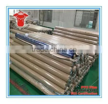 Blue Color and Soft Clear Plastic Pvc Material Use for Packing Mattress photo-3