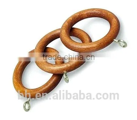 Perfect Surface Treatment Natural Wooden Curtain Rod photo-3