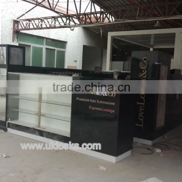 Easy Assemble Mall Hair Kiosk | Hair Extension Kiosk | Hair Salon Kiosk for Sale photo-2