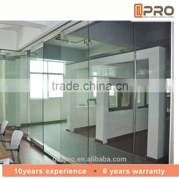 New Door Design Office Partition Glass Wall for Office Separation Wall photo-4
