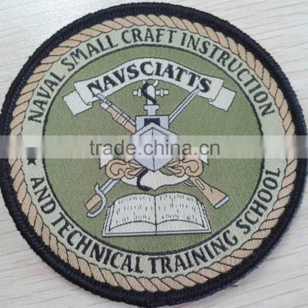 Apparel Woven Label, Clothing Woven Patch, Garment Woven Badges photo-2