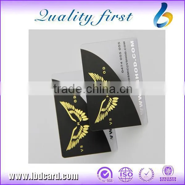 Custom Transparent Plastic Printing Business Card photo-3