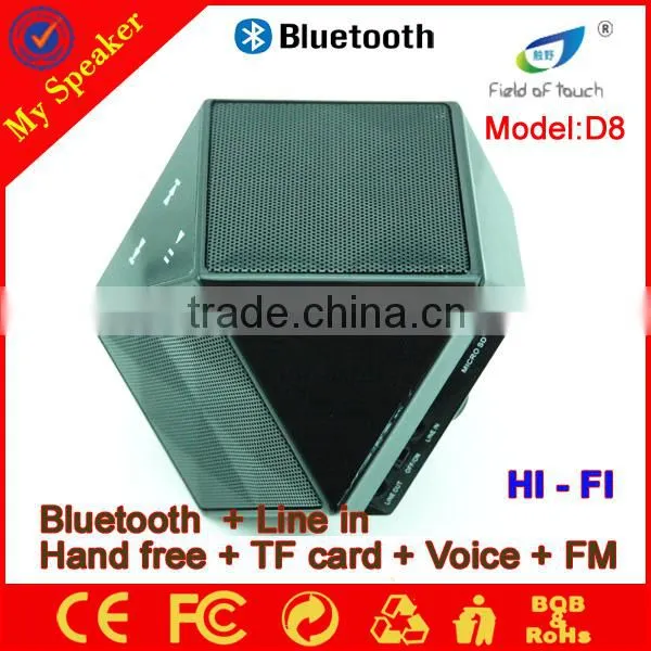 Model D8 New Gadgets Super Bass Sound 6w Rechargeable Stereo Wireless Bluetooth Speaker photo-2