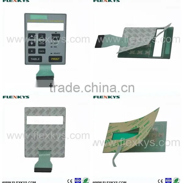 Poly Dome LED Integrated Membrane Switch With Multi Circuits and Leads photo-4