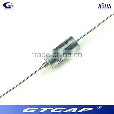 Axial Metal Case 22uf 6.3v Solid Tantalu m Industrial Capacitor