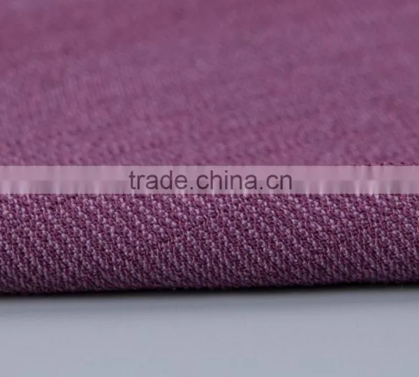 Weft Direction Striped Woven Twist Stretch Polyester Fabric