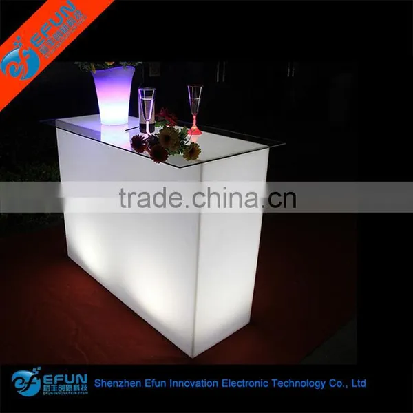 Modern Rgb Color Bar/pub Counter for Sale,portable Led Restaurant Bar Counter photo-2