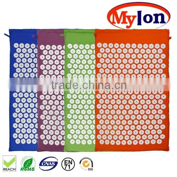 Acupressure Mat and Pillow With Different Needles/acupuncture Mat With Bag