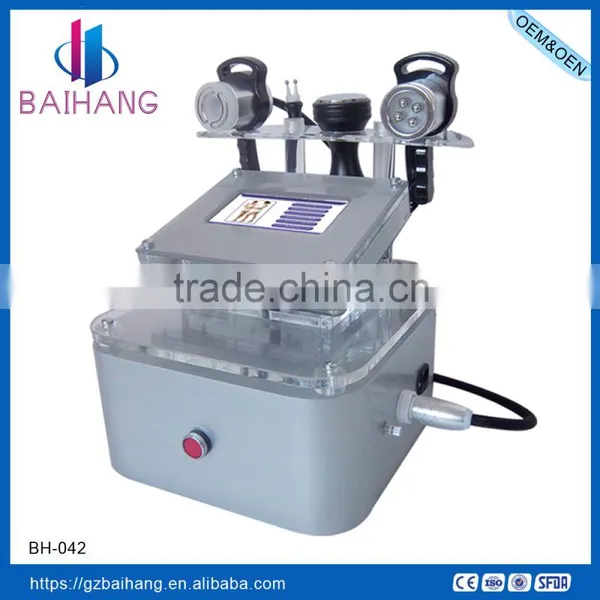 Liposuction Cavitation Slimming Machine 2016 Factory Price Vacuum Cavitation RF BIO Cellulite Removal System Body Slimming Machine