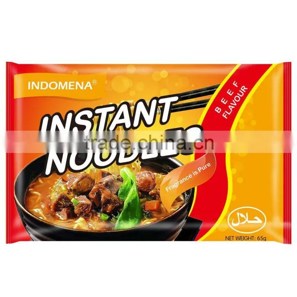 Bulk Packaging Net Bags For 65g Beef Flavor Instant Noodle