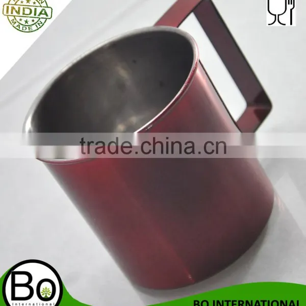 Stainless Steel Coffee Mug With Lacker photo-2