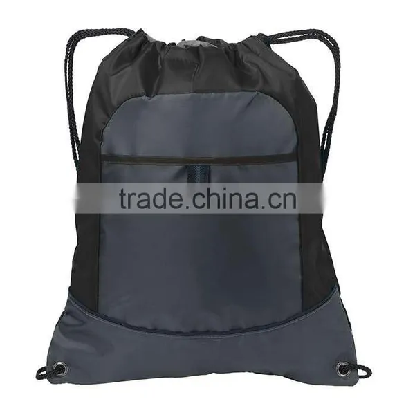 Cheap 210D Polyester Colorful Drawstring Cinch Pack Bag photo-3