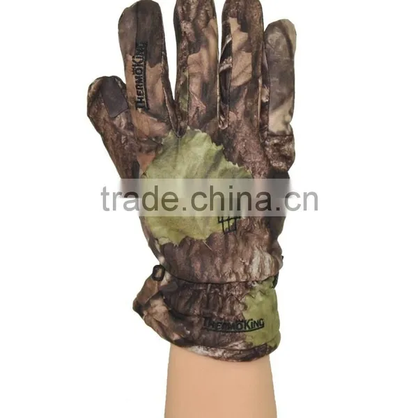 Camo Neoprene Camouflage Hunting Gloves photo-2