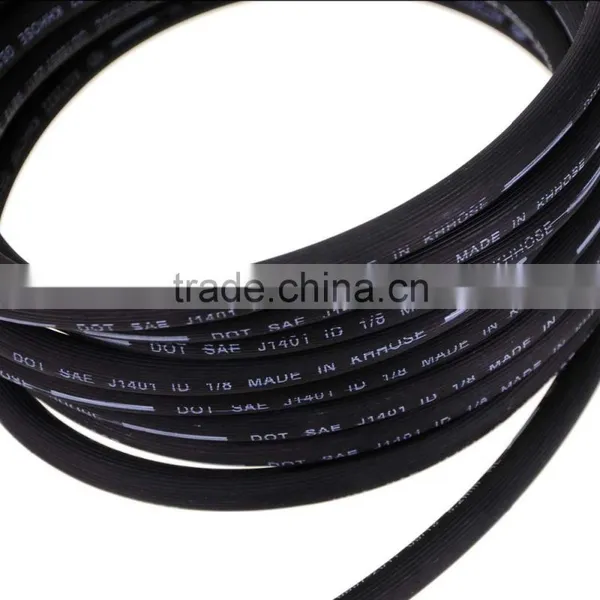 2017 New Design 5m 1/8HL Black Smooth Rubber Tubing , Coolant Radiator Brake Fluid Tube Hose Pipe photo-2