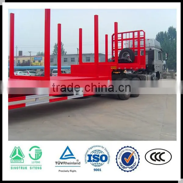 China Factory Supplier 3 Axle Forestry Timber Trailer photo-4