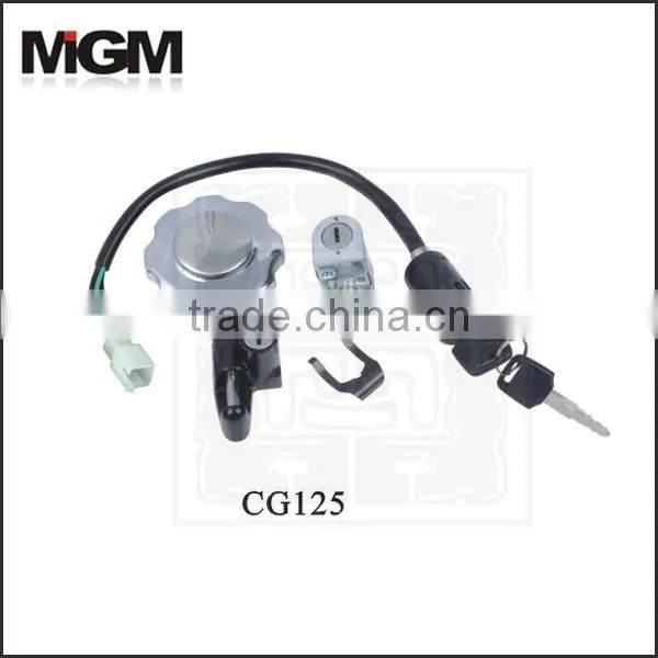 OEM High Quality Motorcycle Ignition Switch , Motorcycle Ignition Key Switch Lock Set photo-2