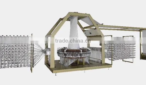 CE Standard 6 Shuttle Circular Loom Machine, pp Woven Bag Production Line photo-4