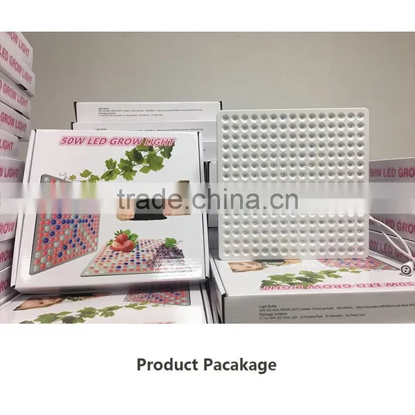 50W Waterproof Led Panel Light,Hydroponic System Led Light photo-5