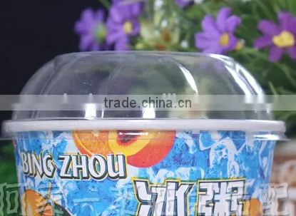 Plastic Domed Lid for Paper Bowl photo-3