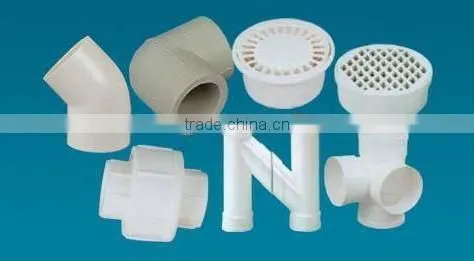DIN8074 UPVC Fittings Tee, Elbow, Socket for Water or Drain Supply photo-2