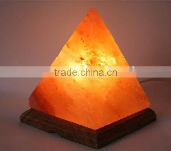 Pyramid Salt Lamps/Himalaya Salt Lamps/Rock Salt Handicrafts/Home Decoration