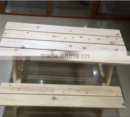 Outdoor Kids Wooden Picnic Table & Bench photo-3