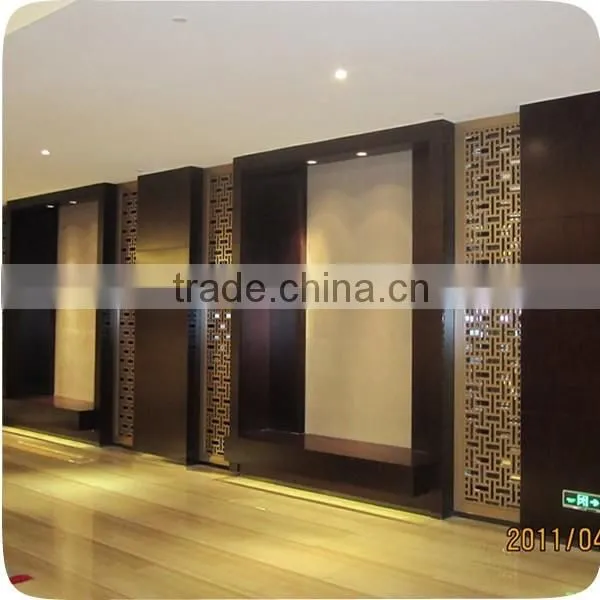 2016 Hot Sale Decorative Stainless Steel Folding Soundproof Room Partition photo-2