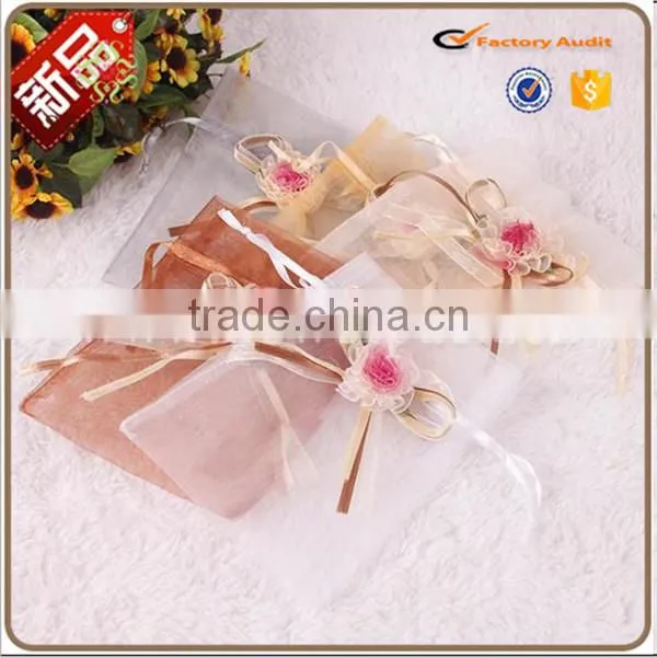 Cheap Favours Gift Large Organza Bags photo-3