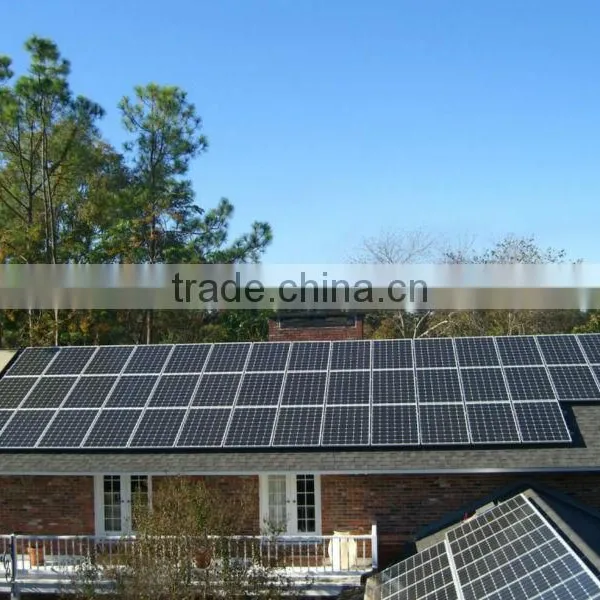 Complete With Battery and Brackets Portable Solar Power Supply System 10000w photo-2