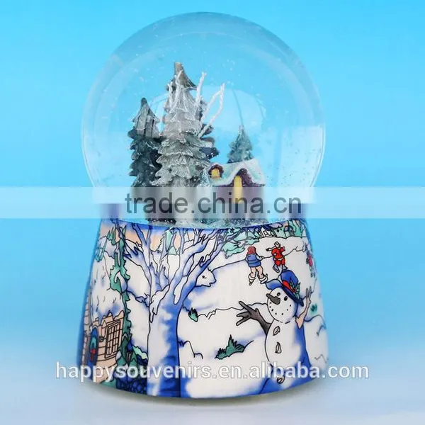 Ceramic Christmas Snow Globe for Wholesale photo-2