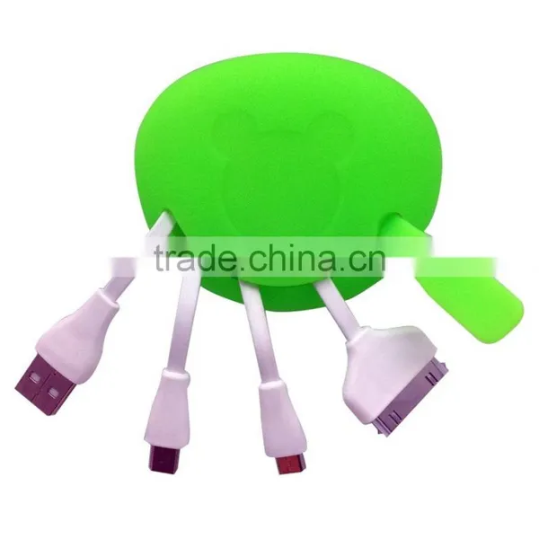 Multi Purpose Usb Cable 4 in 1 For Samusng/Iphone/Ipad/micro Charging/sync photo-2
