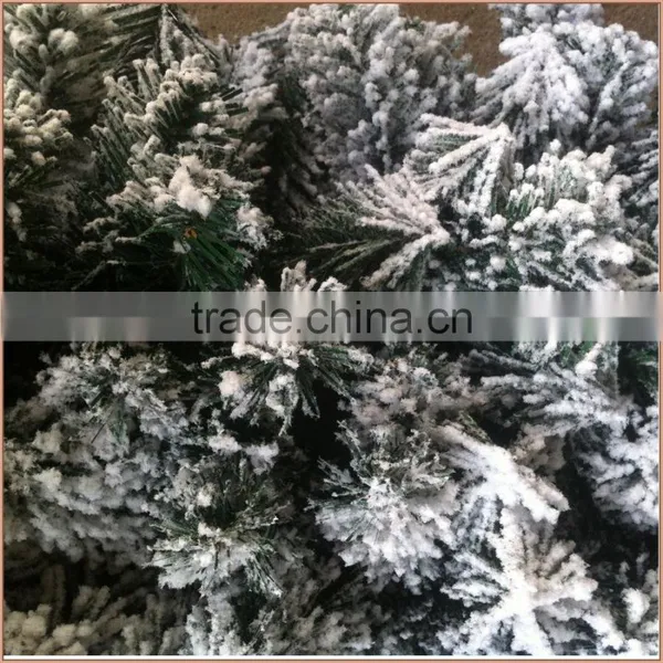 Fire Retardant Flocked Christmas Garlands photo-3