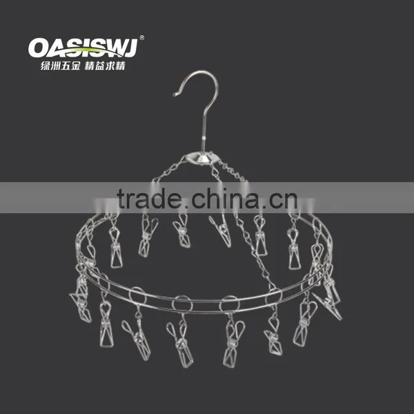 Stainless Steel Foldable Wire Clothes Hanger photo-6