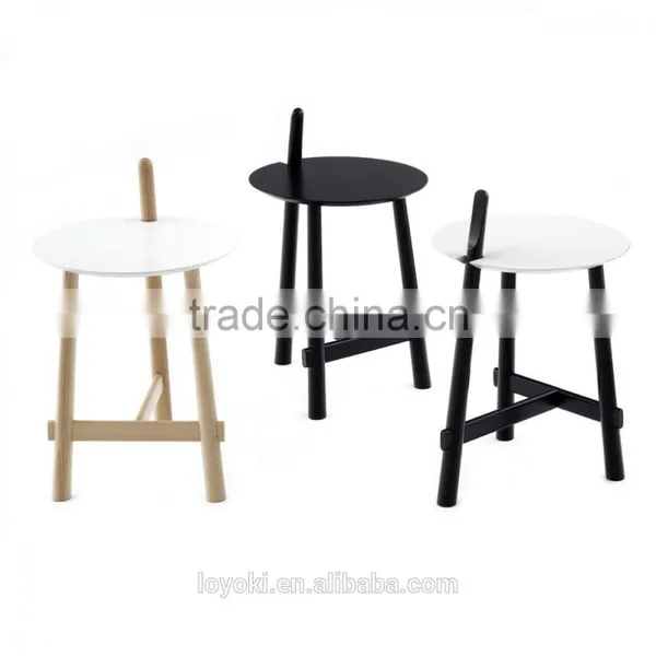 Coffee Table With Beech Wood Legs and MDF Top New Original Sofa Side Table photo-5