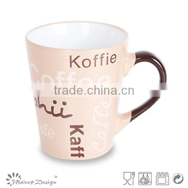 Stonewre Cheap Round Engraved Ceramic Mugs photo-2
