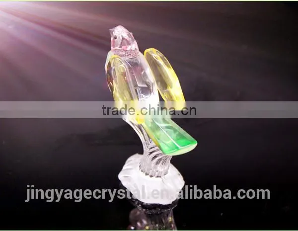 Latest Colorful Crystal Bird as Best Birthday Gift, Indian Wedding Money Crystal Gift photo-3