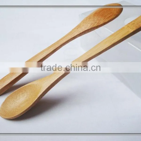 Natural Bamboo Small Spoon for Kitchen photo-4