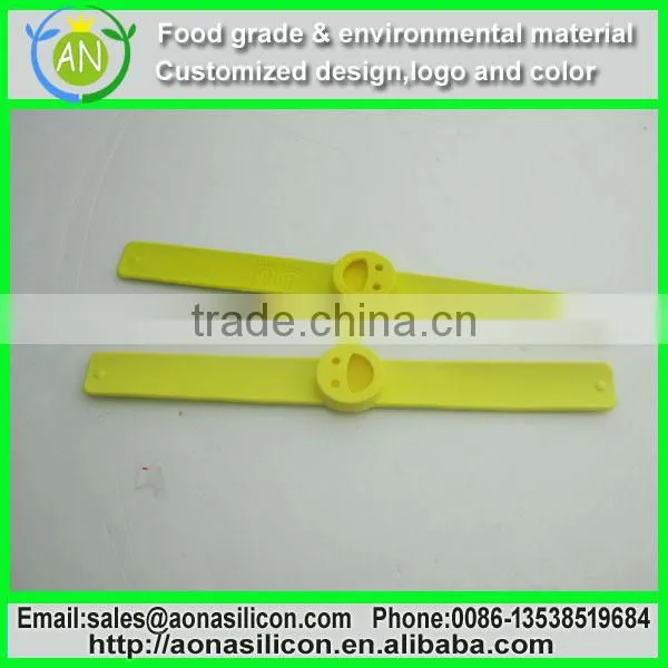 Baby Face Silicone Anti Mosquito Bracelet With Anti Mosquito Oil photo-5