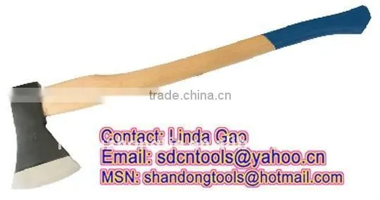 OEM Orders High Quality Forged A601 Axe With Birch Wooden Handle