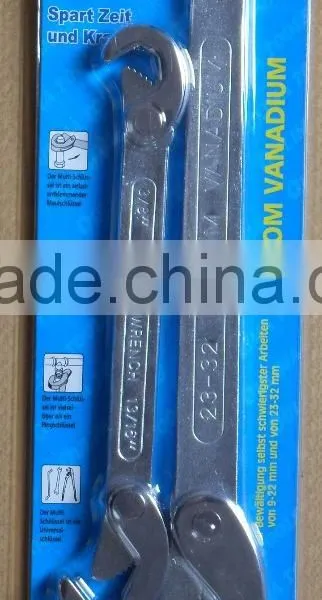 2 Pcs Universal Wrenches Set 9-32mm Snap'n Grip photo-3