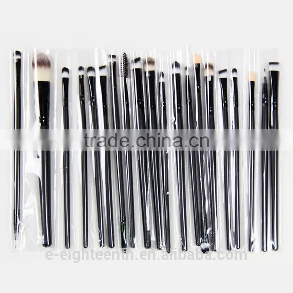 20 Pcs Pro Makeup Set Powder Foundation Eyeshadow Eyeliner Lip Cosmetic Brushes photo-2