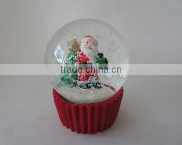 Crystal Balls Dollarma One Dollar Cheapest XMS Christamas Bear Deer Santa SnowFlake Glass 156118-15123 photo-3