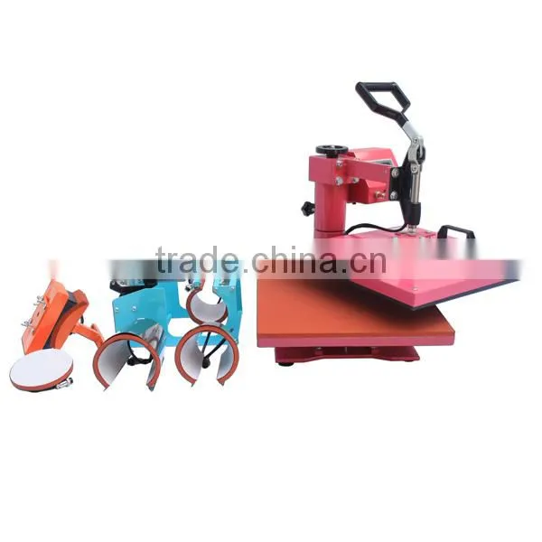 CE Approval T-shirt Cap Mug Plate Combo Heat Press Machine photo-6